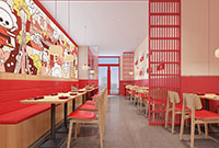 郑州餐厅设计公司：万达广场餐厅设计案例