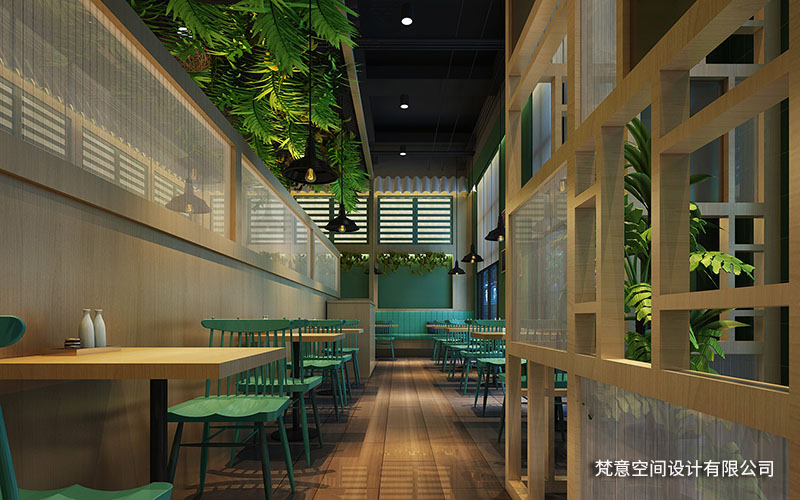 郑州300平米小龙虾餐厅设计