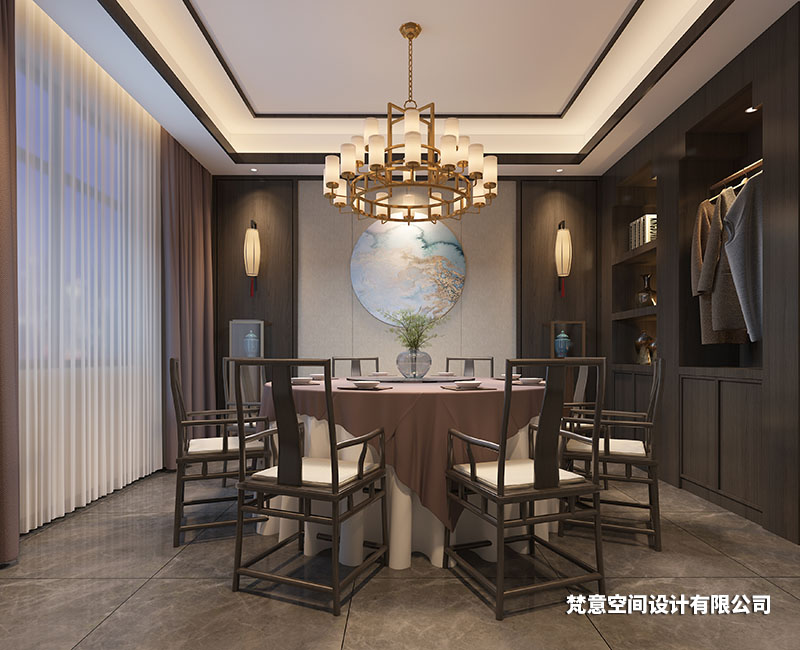 新中式风格餐厅设计