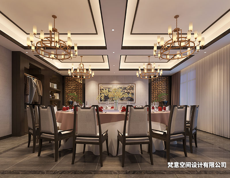新中式风格餐厅设计