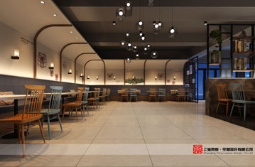 河南牧业经济学院餐厅装修设计案例