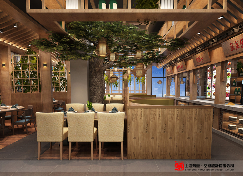 饭店装修效果图