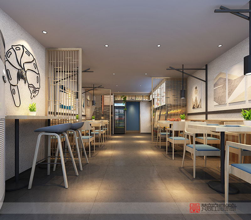 饭店装修效果图
