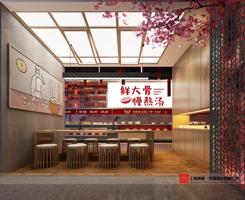 郑州餐厅装修设计,餐厅照明设计