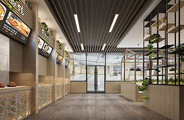 郑州龙子湖星联创科中心员工餐厅设计