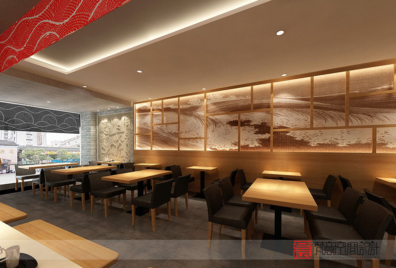 日式餐厅设计,日式拉面店设计