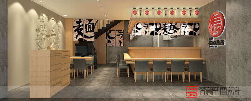 日式餐厅设计,日式拉面店设计