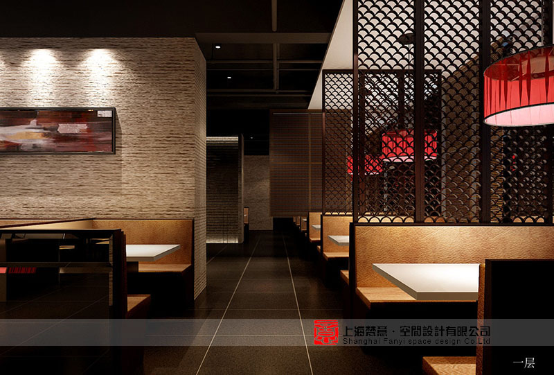 火锅店设计效果图