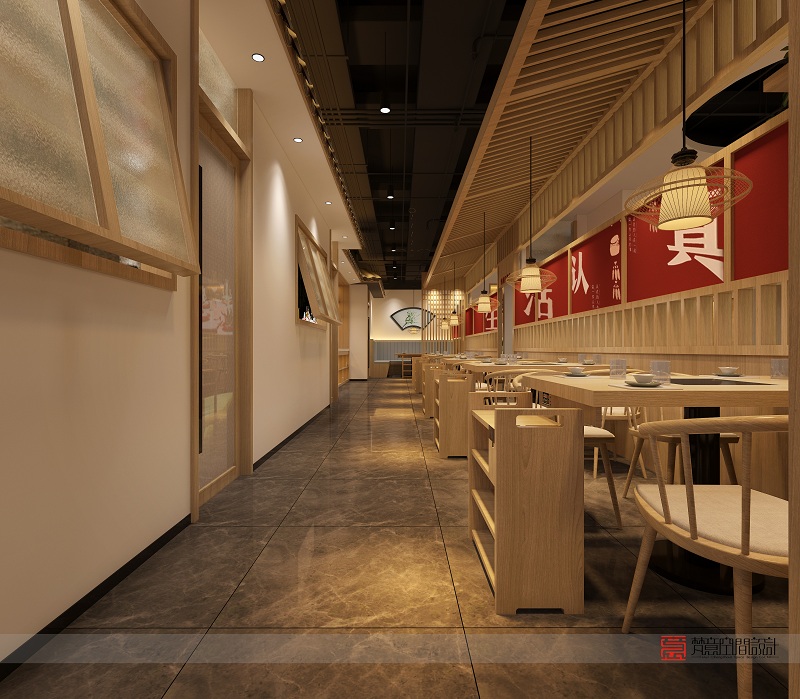 火锅店设计,火锅店装修设计