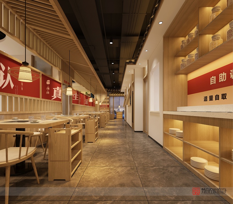火锅店设计,火锅店装修设计