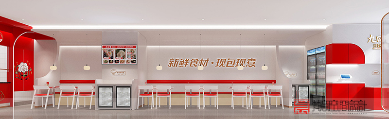 郑州餐厅设计,饺子店设计